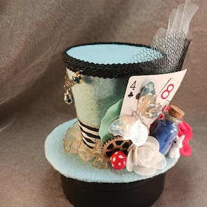 Wonderland Deluxe hoge hoed - Alice, Mad Hatter, Red Queen, Cheshire Cat