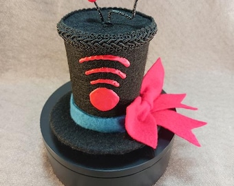 Hazbin Hotel Fan-Made Mini Top Hats