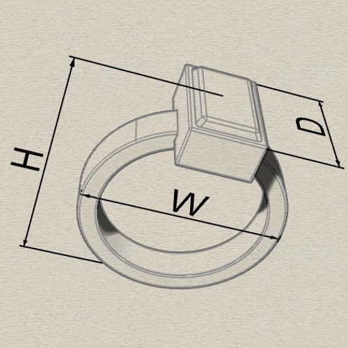 Talisman Ring, shops Brass