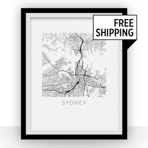 Sydney Map Print