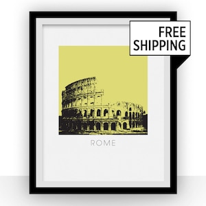 Rome Art Poster