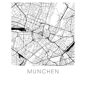 Munich Map Print image 2