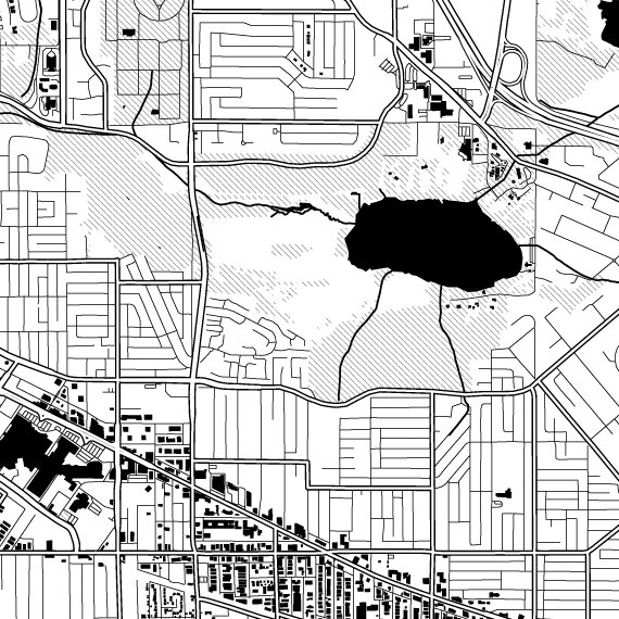 Burnaby British Columbia Map Poster British Columbia Map Etsy UK