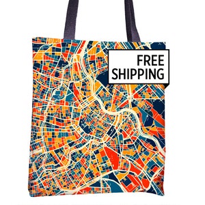 Vienna mappa Tote Bag - Austria Mappa Tote Bag 15x15