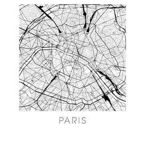 Paris Map Print image 2