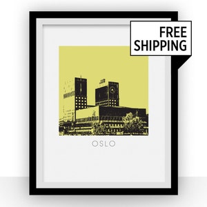 Oslo Art Poster