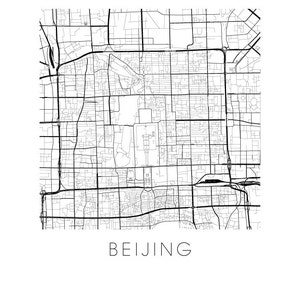 Beijing Map Print image 2