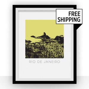 Rio de Janeiro Janeiro Art Poster