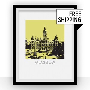 Glasgow Art Poster