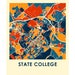 State College Map Print Full Color Map Poster - Etsy