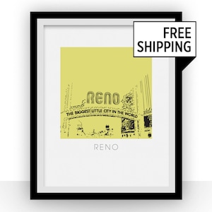 Pôster de arte de Reno