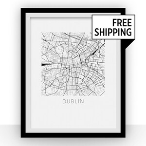 Dublin Map Print
