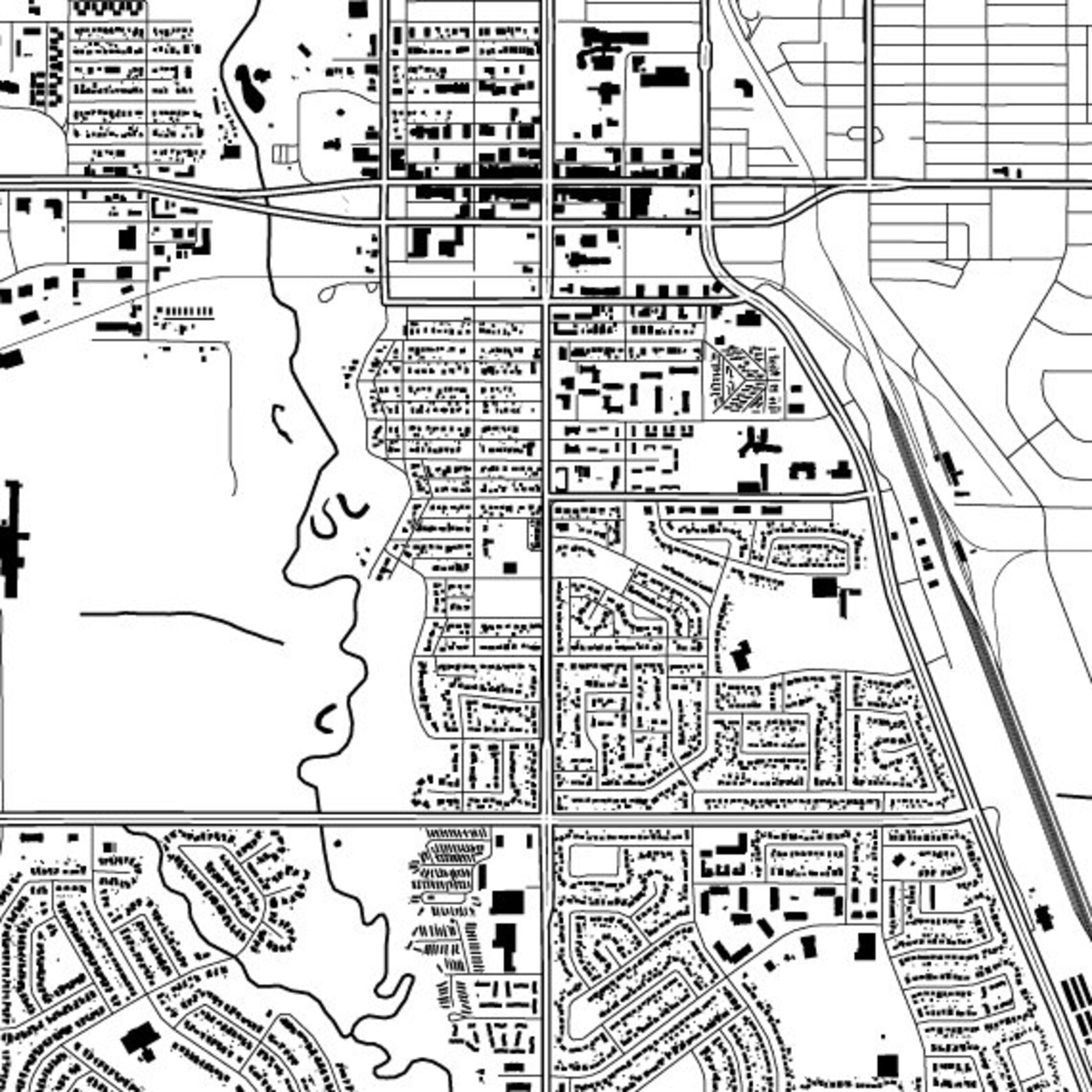 Grande Prairie Alberta Map Poster Alberta Map Print Art Etsy UK