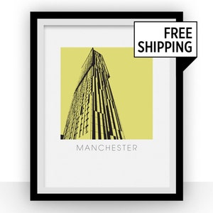 Manchester Art Poster
