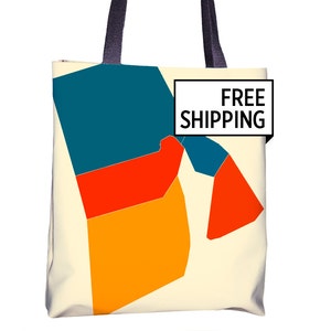 Rhode Island kaart Tote Bag - RI kaart Tote tas 15 x 15