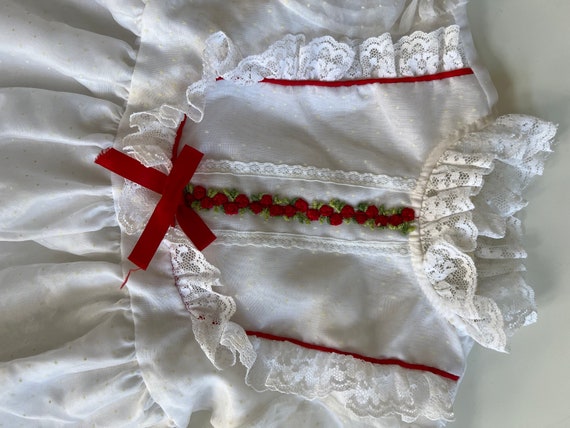 Vintage Valentines Day Dress Toddler Long Sleeve … - image 6