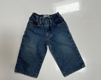 Vintage Y2K Cotton Jeans Loose Fit Relaxed Straight Leg Childrens Place Boy Jean 90s Kid Denim Baby Jeans Skater Boy
