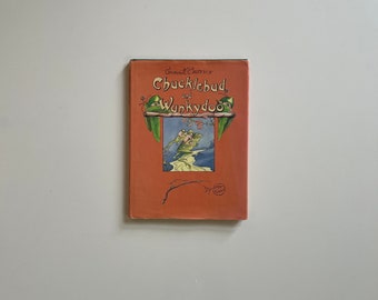 Vintage Hard Back Copy of Beloved Australian Book Gumnut Classics Chucklebud and Wunkydoo by Author May Gibbs Collectors Childrens Books