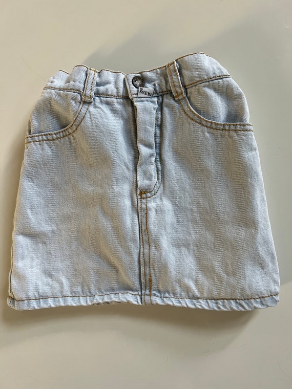 Vintage Denim Skirt by Guess Jeans for Toddler Gi… - image 2