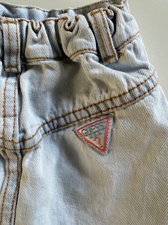Vintage Denim Skirt by Guess Jeans for Toddler Gi… - image 7