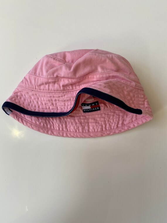 Vintage Tommy Hilfiger Pink Bucket Hat 