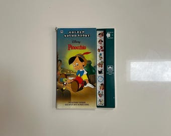1992 Disney Pinocchio Golden Sound Story - Etsy