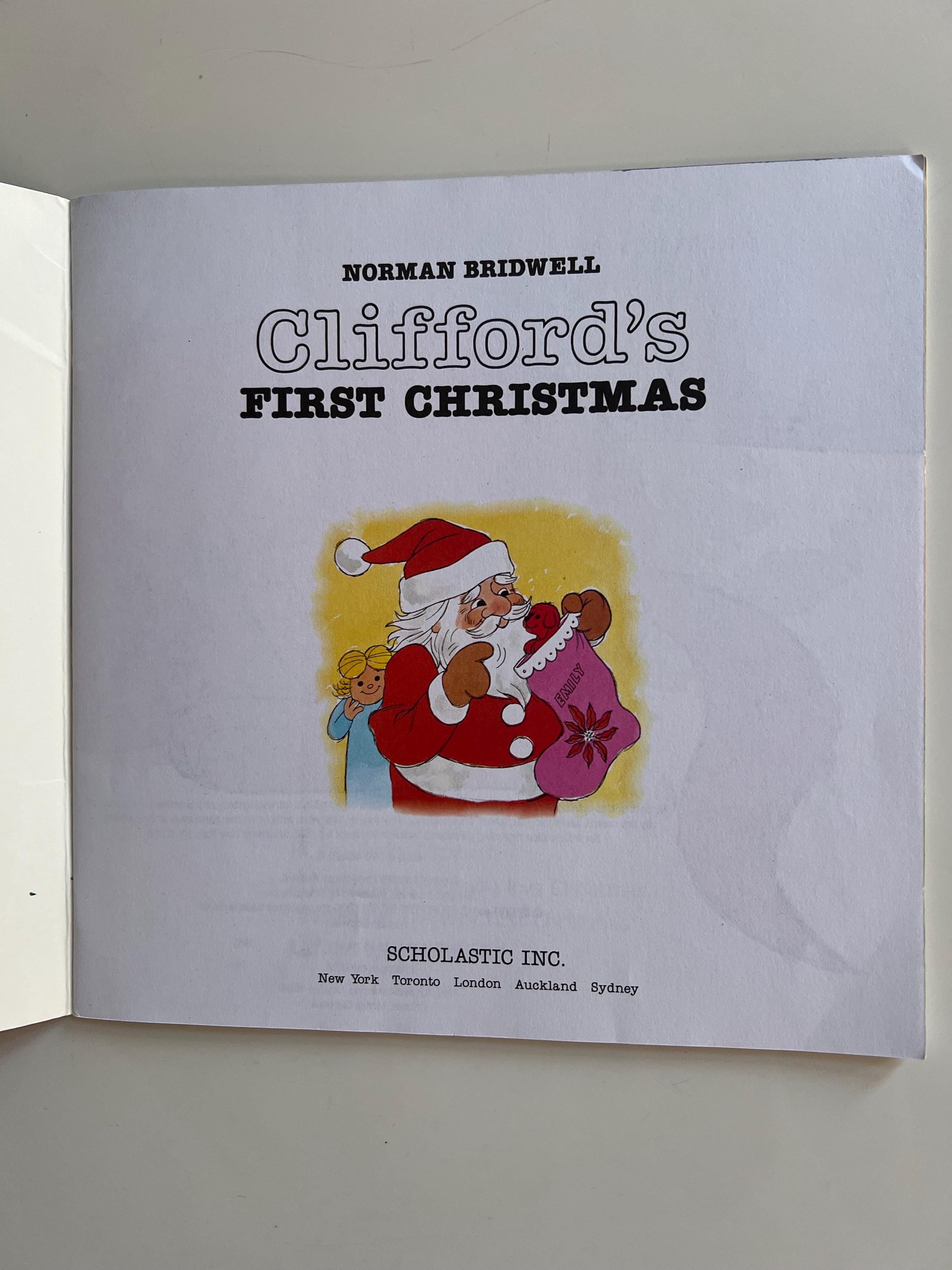 Vintage Paperback Book Cliffords First Christmas by Norman