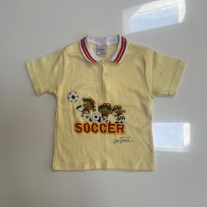 Vintage Soccer Jersey Polo - Etsy