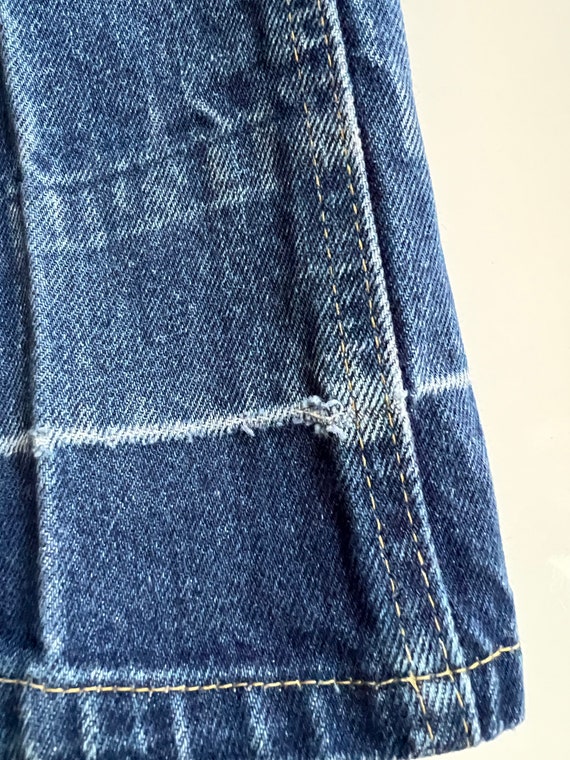 Vintage Lee  Jeans Child Size 7 Slim Medium Blue … - image 7
