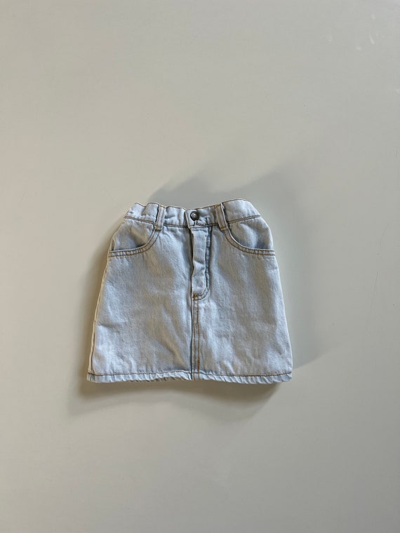 Vintage Denim Skirt by Guess Jeans for Toddler Gi… - image 1