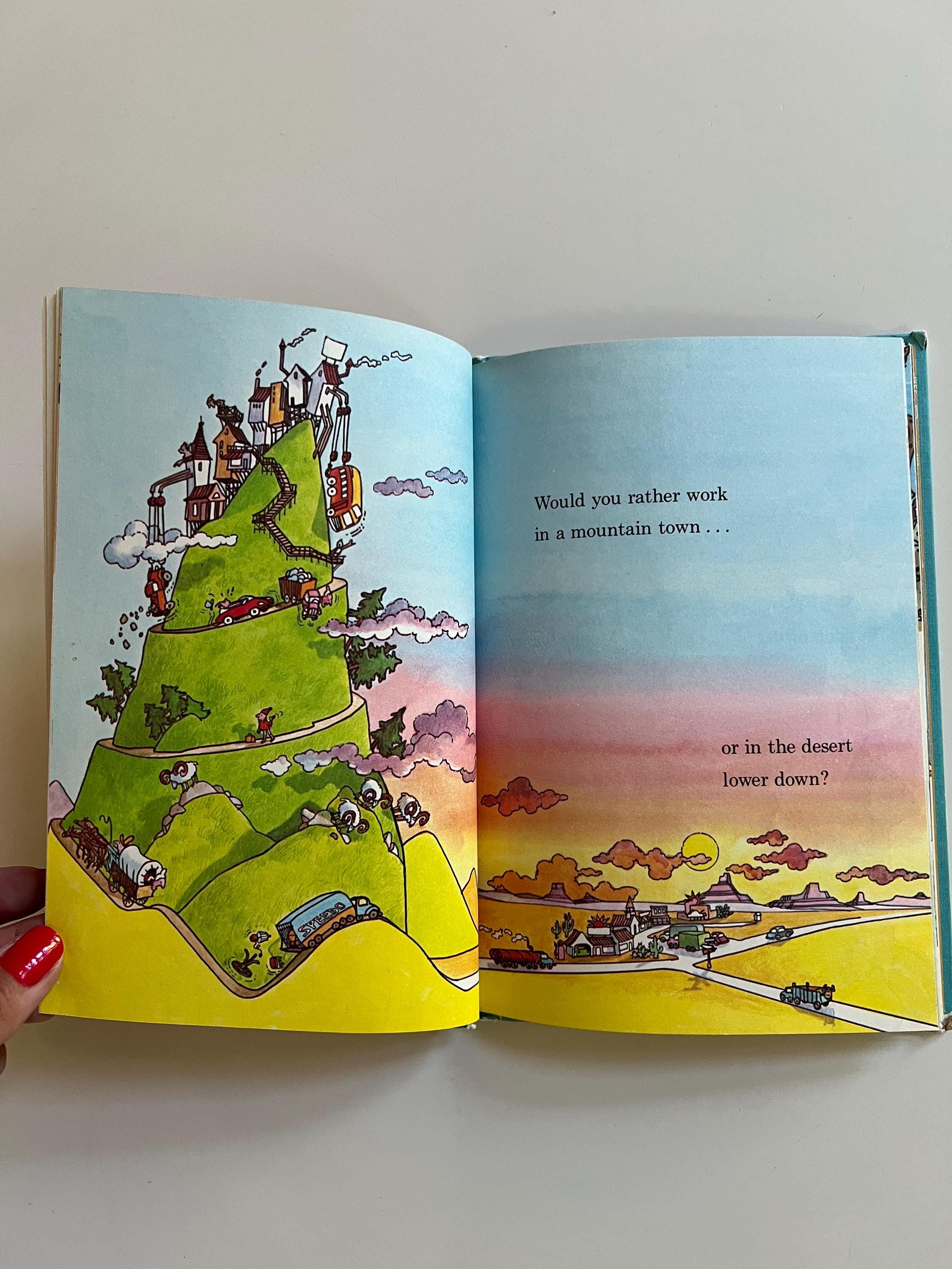 Vintage Childrens Book Hard Cover Maybe You Should Fly a Jet by