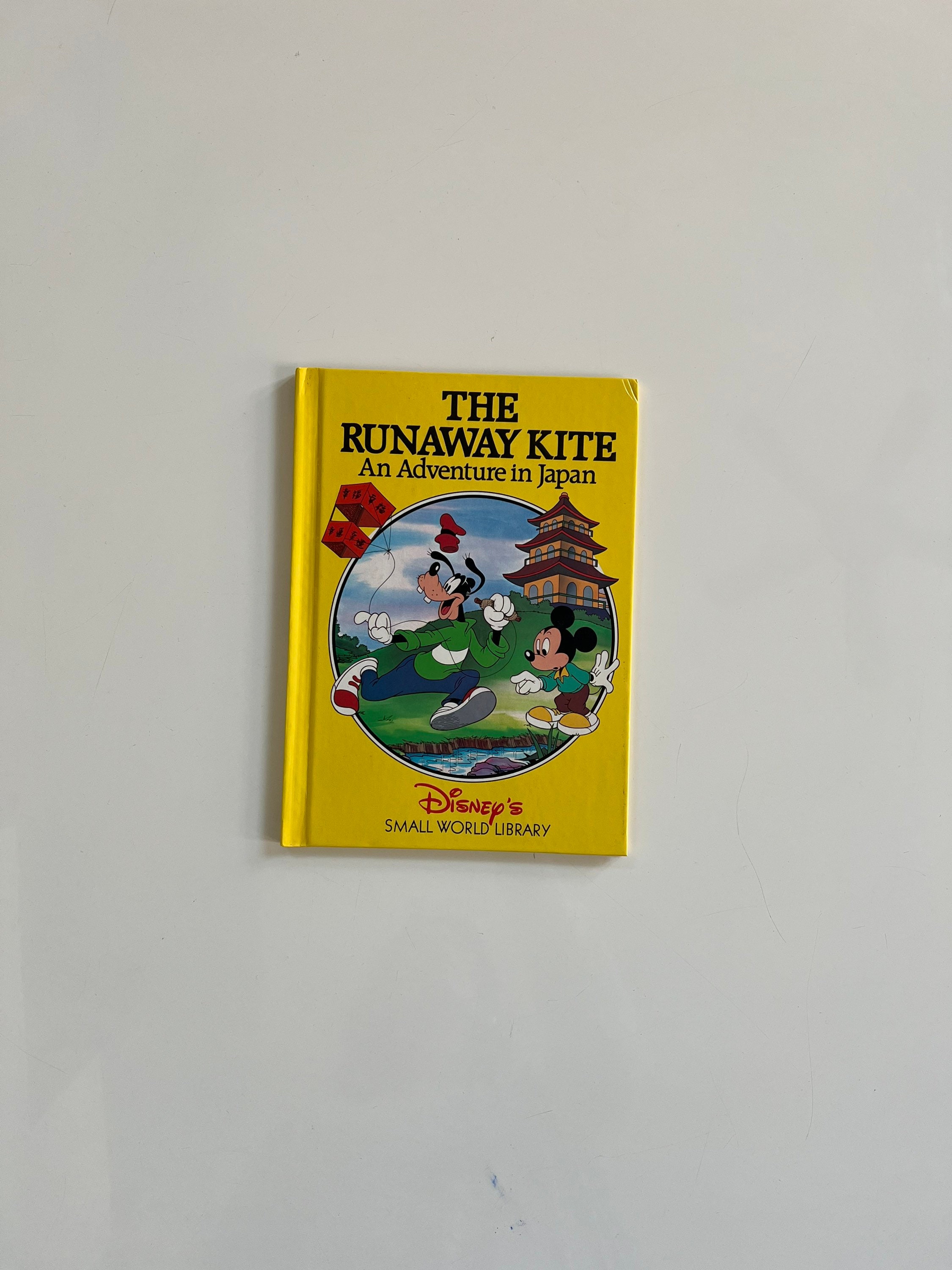Vintage Disney Book the Runaway Kite an Adventure in Japan