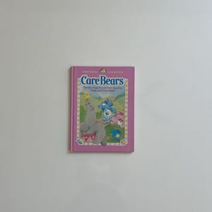 Vintage Care Bears Book Hard Cover Baby Hugs and Baby Tugs Bear Look and Find Book 1984 by Evelyn Mason Pictures by Tom Cooke 80s Kids Bears