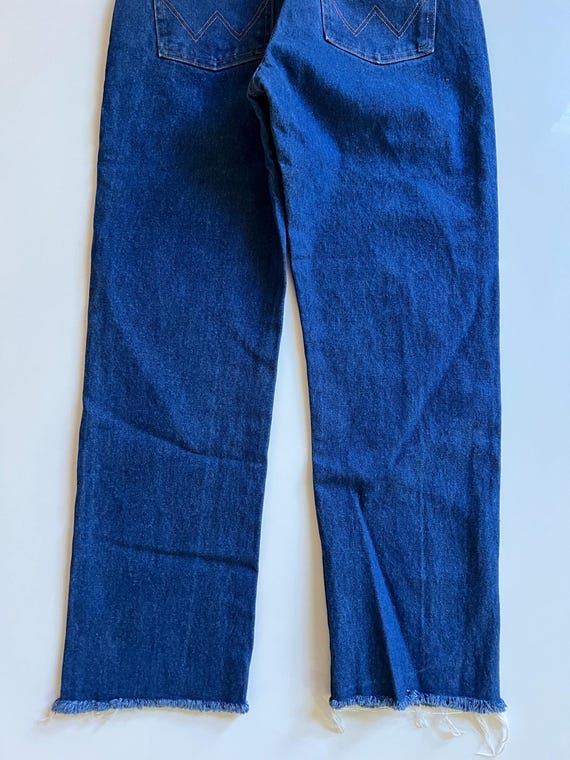 Vintage Womens Wrangler Jeans Size 11 Cropped Ank… - image 7
