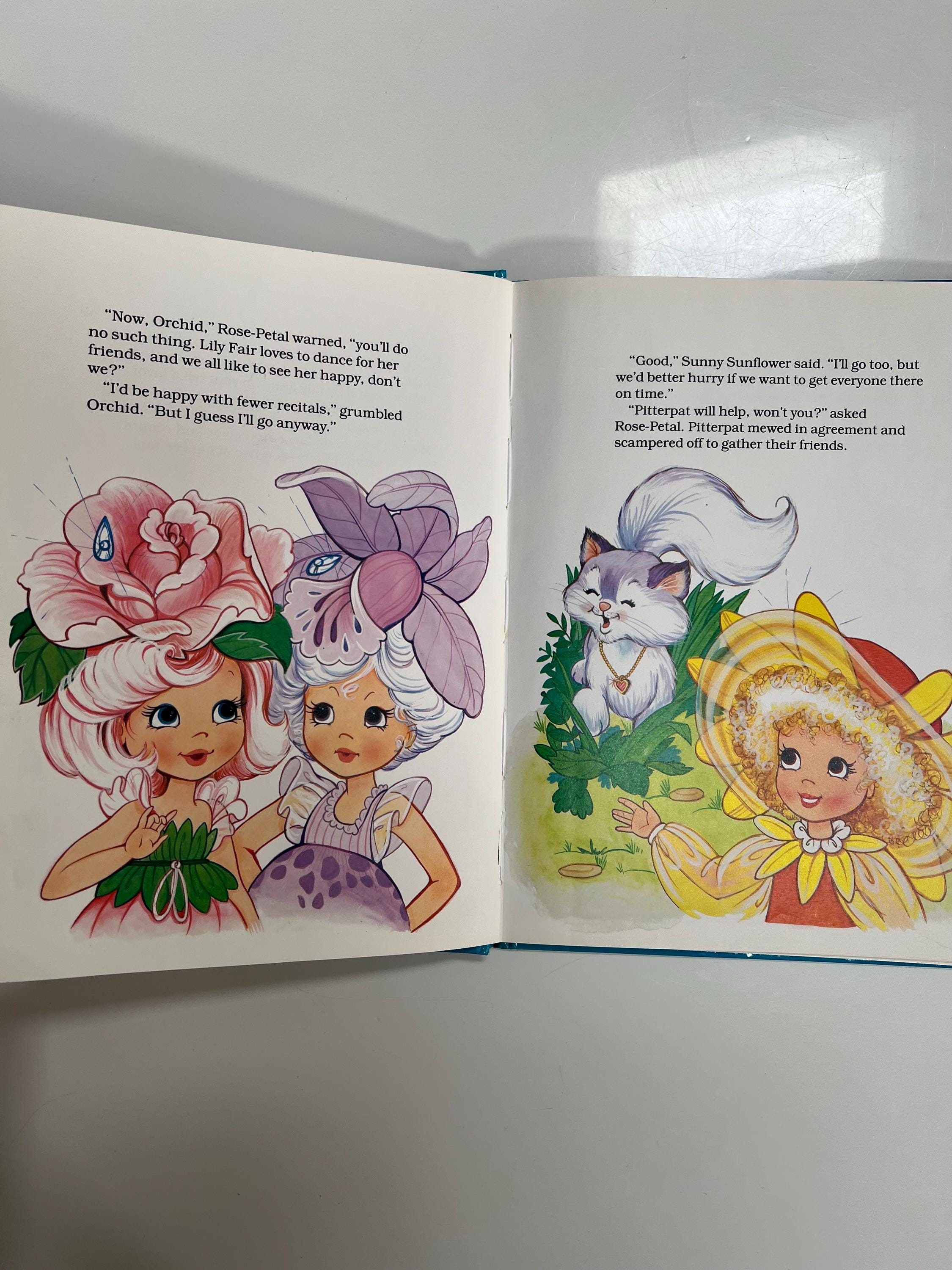 Vikky Lesson Vintage Childrens Book Hard Cover Rose Petal Place Lily Fair Learns a ...