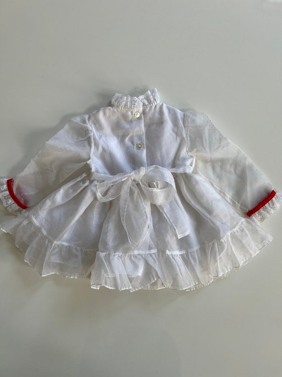 Vintage Valentines Day Dress Toddler Long Sleeve … - image 9