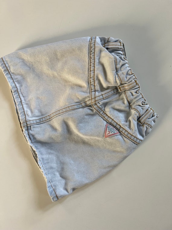 Vintage Denim Skirt by Guess Jeans for Toddler Gi… - image 10