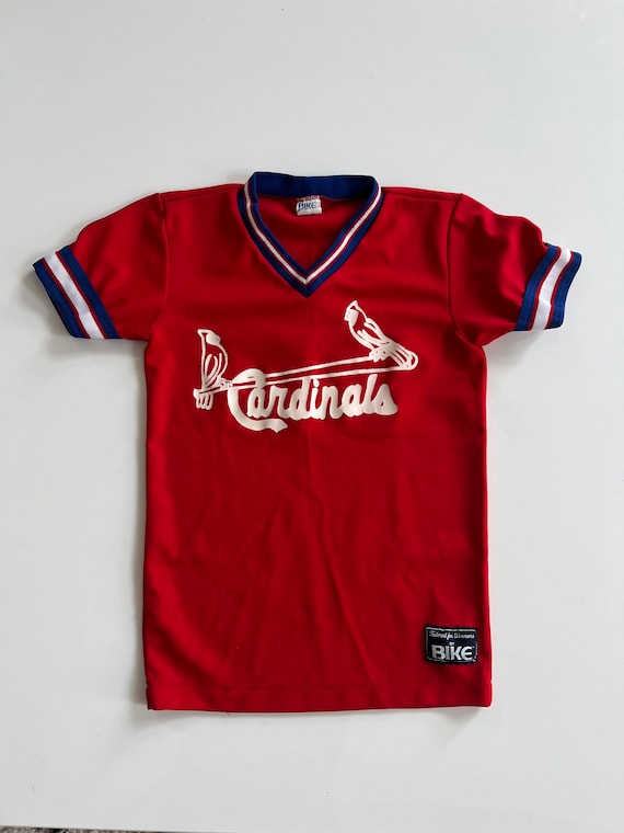 Vintage Sand Knit St Louis Cardinals Stitched Beige Jersey Men's