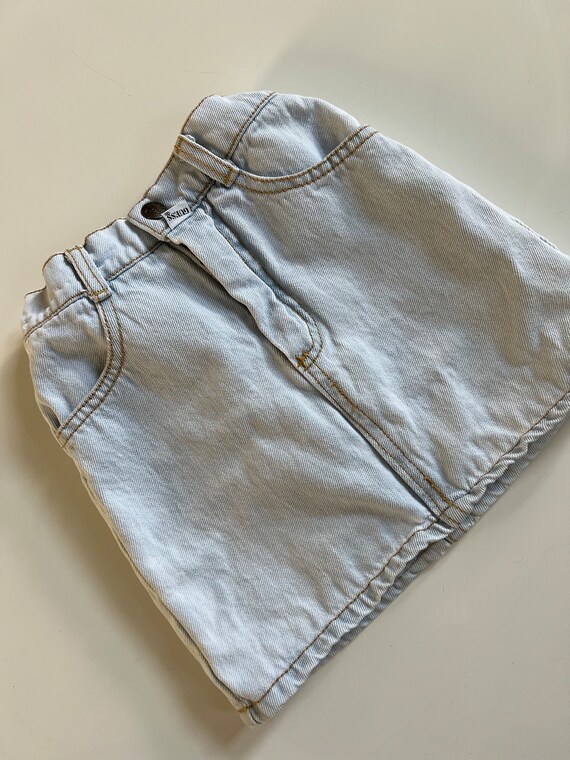 Vintage Denim Skirt by Guess Jeans for Toddler Gi… - image 5