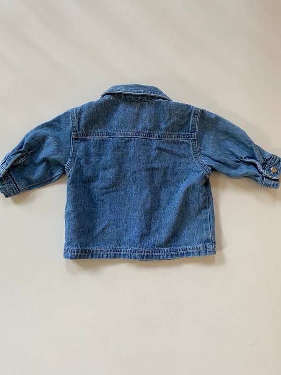 Vintage Class Club Baby Chambray Button Down with… - image 6