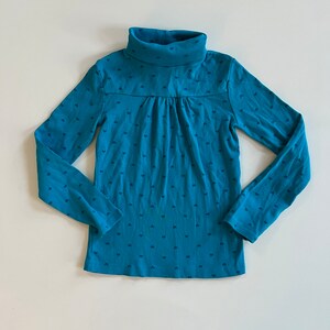 Etsy Turtleneck - Turquoise