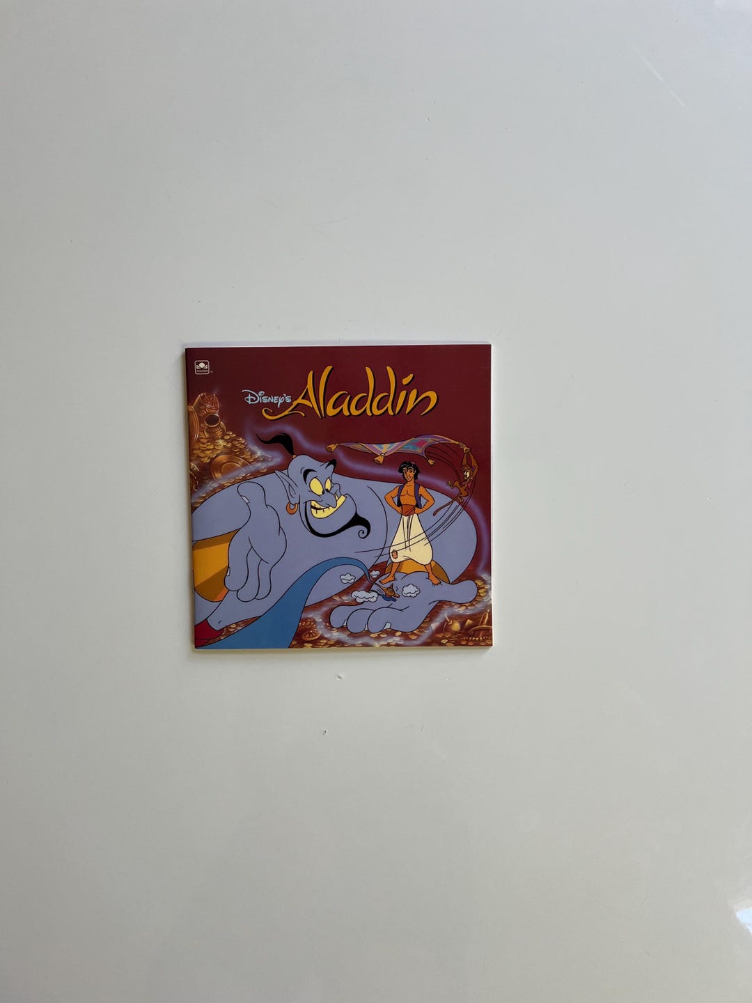 Vintage 90s Disney Book Disneys Aladdin 1992 Golden Book Paperback