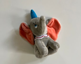 Vintage Plush Dumbo Stuffed Animal from Disney World Loved Dumbo the Elephant Movie Stuffed Toy