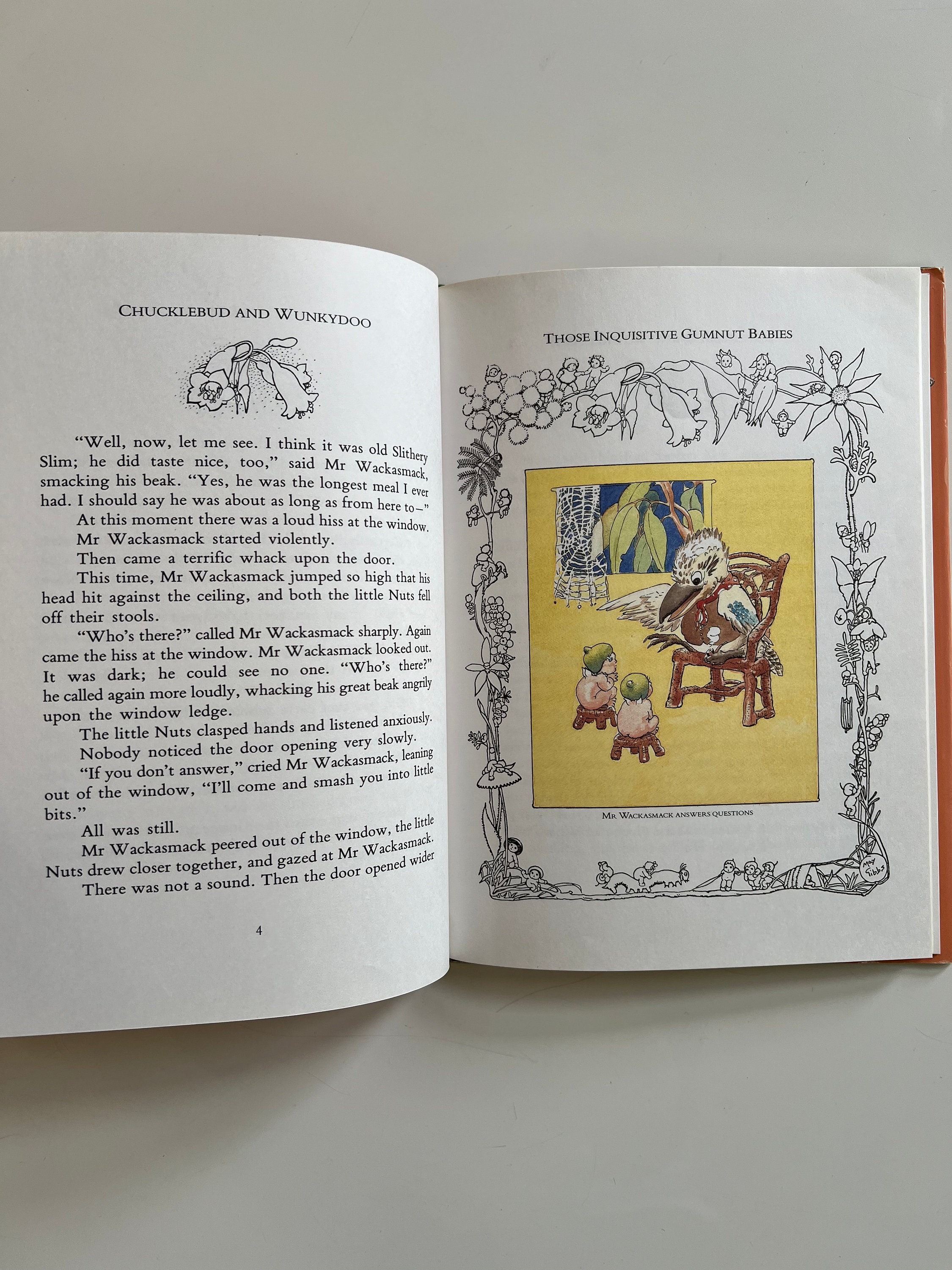 Vintage Hard Back Copy of Beloved Australian Book Gumnut Classics ...