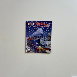 Vintage Childrens Christmas Books Thomas the Train Christmas Delivery Book Thomas Tank Engine Books Thomas the Train Christmas Boy Holiday