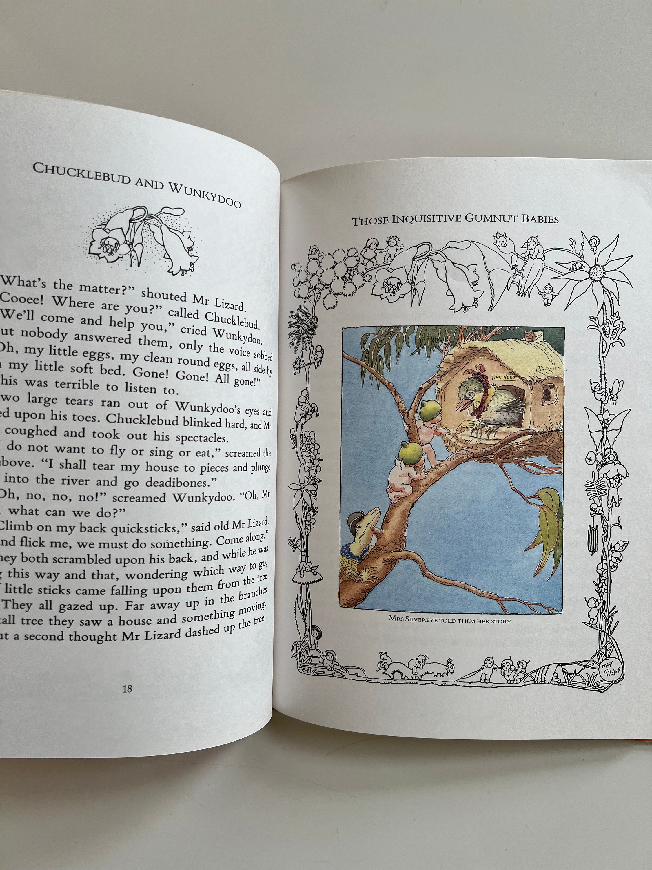 Vintage Hard Back Copy of Beloved Australian Book Gumnut Classics ...