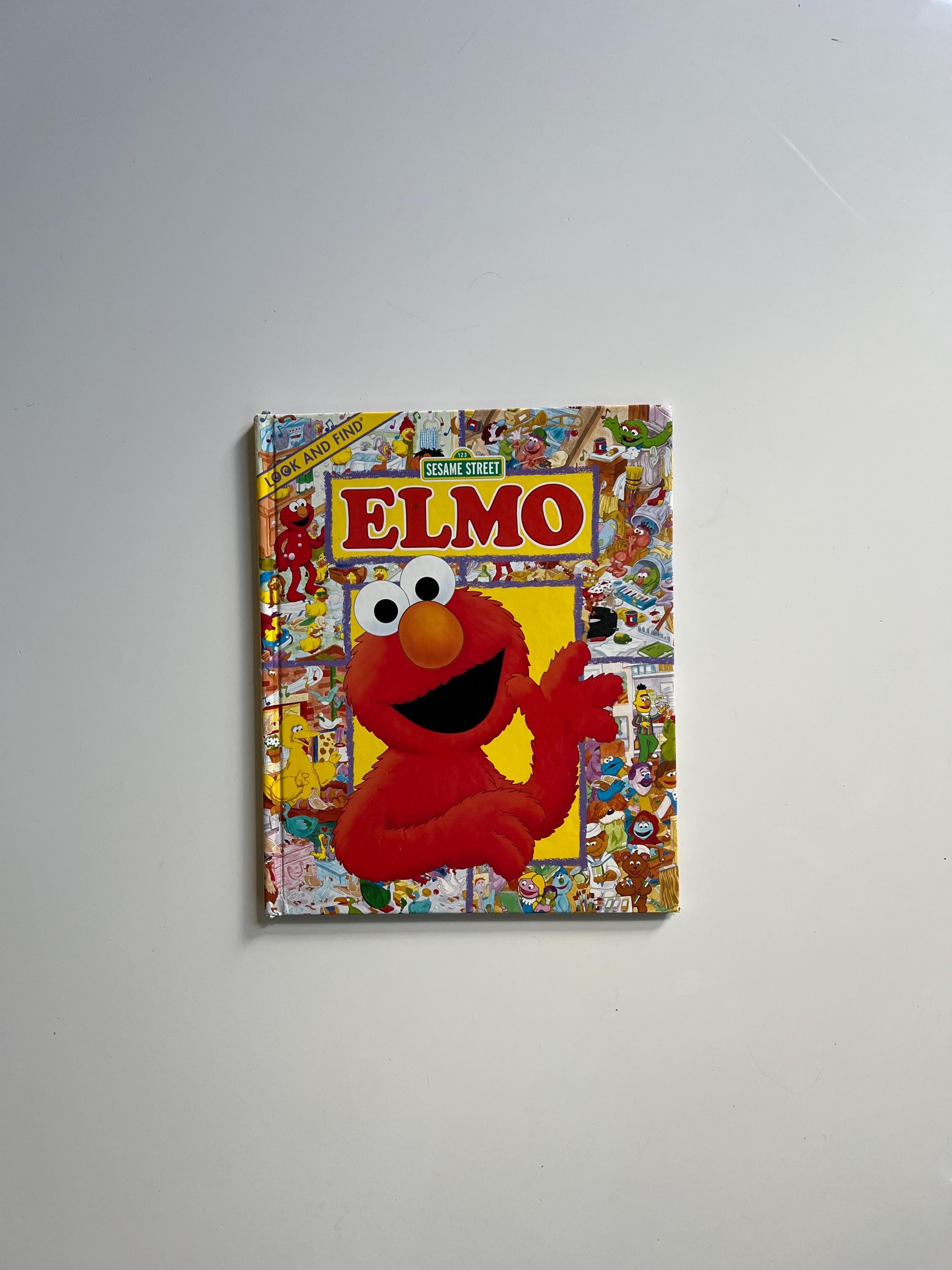 Look and Find Picture Puzzles (Sesame Street) [洋書] Vintage 90s Sesame Street Look and Find Book Hard Cover