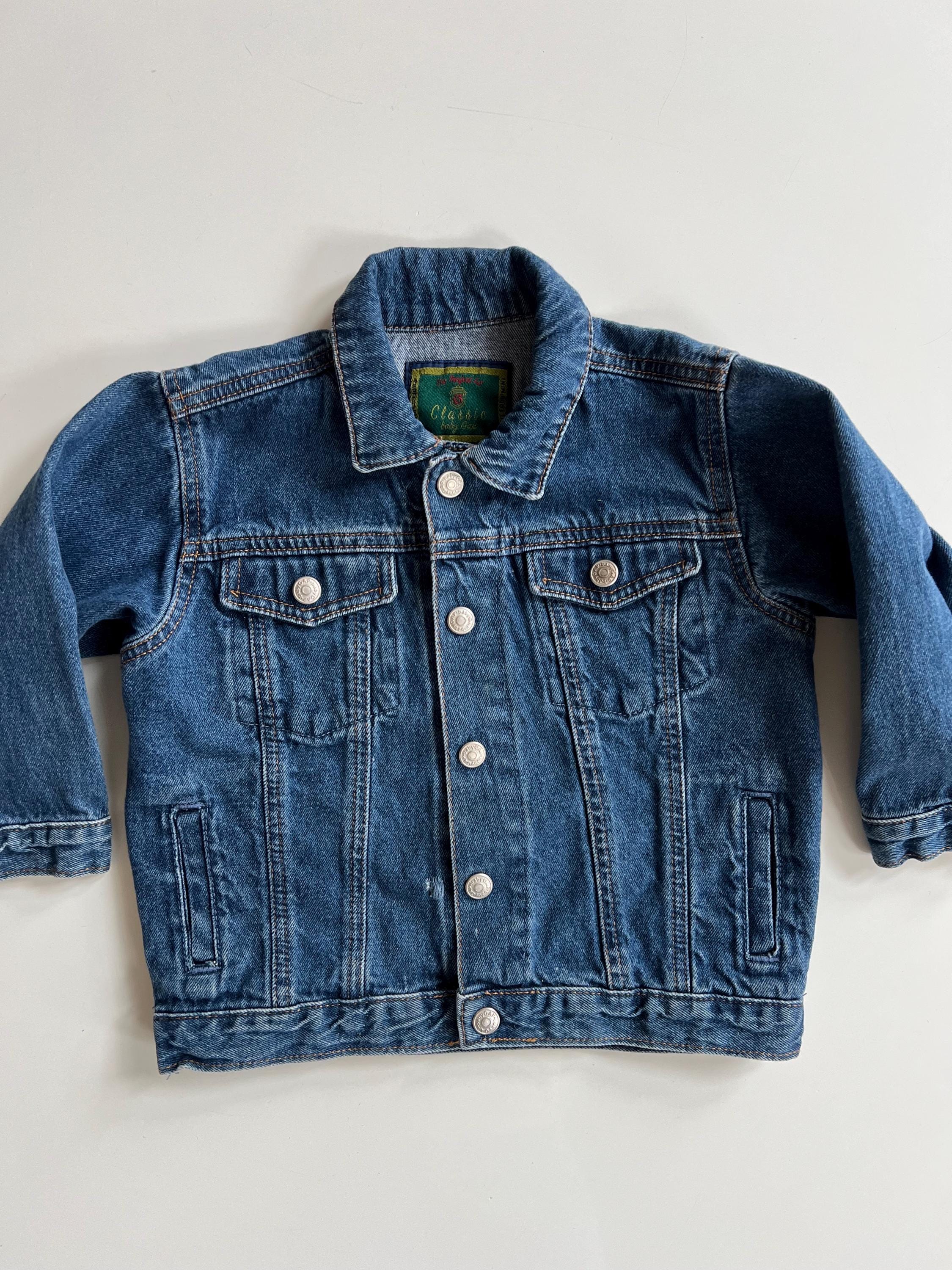 Vintage Jean Jacket by Baby Gap Medium Wash Denim Jacket