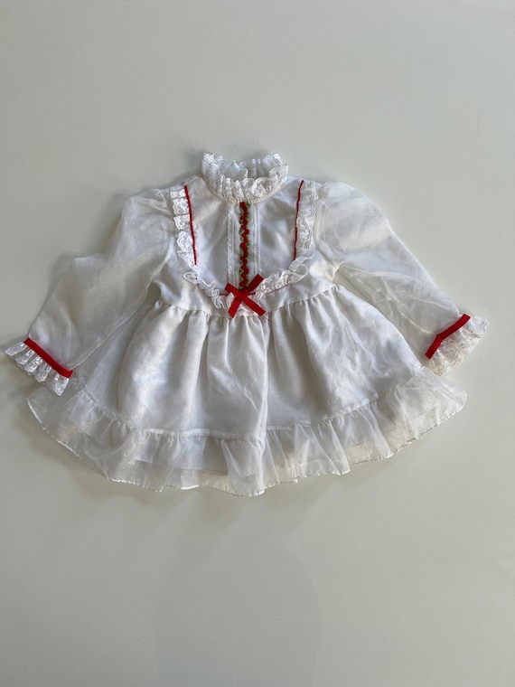 Vintage Valentines Day Dress Toddler Long Sleeve … - image 1