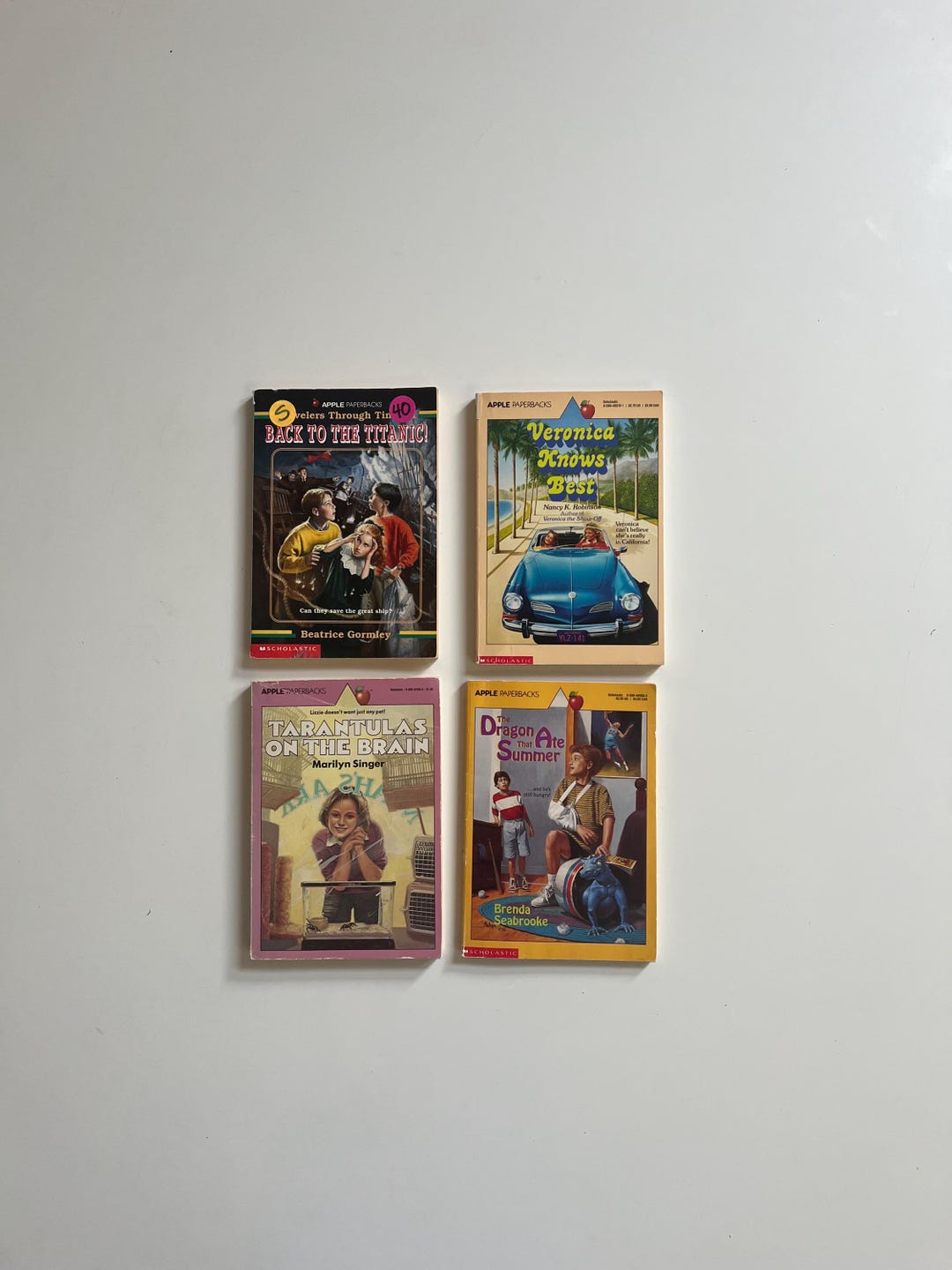 Vintage Apple Paperbacks Tween Girl Chapter Books 80s 90s Girl Books ...